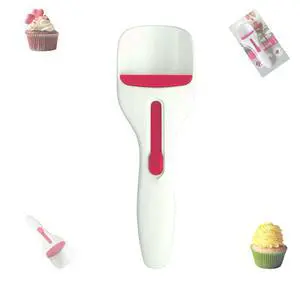 Cupcake Batter Dispenser Scoop with One-Touch Sliding Button - Professional Cake Batter Distribution Tool for Kitchen Baking - Easy Clean Pastry Batter Scoop for DIY Cupcakes & Pancakes Cupcake Batter Dispenser Scoop with One-Touch Sliding Button - Professional Cake Batter Distribution Tool for Kitchen Baking - Easy Clean Pastry Batter Scoop for DIY Cupcakes & Pancakes