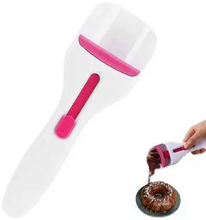 Cake Batter Distribution Scoop, One-Touch Sliding Button Dispenses Batter, Home Batter Dispenser Baking Tool, Kitchen DIY Cupcake Batter Scoop Cake Batter Distribution Scoop, One-Touch Sliding Button Dispenses Batter, Home Batter Dispenser Baking Tool, Kitchen DIY Cupcake Batter Scoop