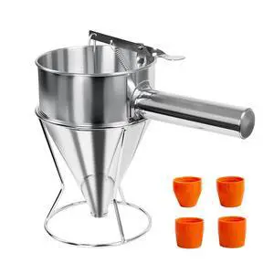 40oz 1200ML Stainless Steel Pancake Batter Dispenser 40oz 1200ML Stainless Steel Pancake Batter Dispenser