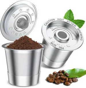 Reusable K Cup for Keurig: No Microplastics Coffee Pods 2 Pack Reusable K Cup for Keurig: No Microplastics Coffee Pods 2 Pack