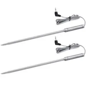 Meat Thermometer Probe Replacement Temperature Probe Compatible with Thermopro TP20, TP17, TP16, TP10,TP09, TP08, TP-08S, TP-07, TP06S, TP04, TP25, TP27, TP28, TP829, TP930 Meat Thermometer Probe Replacement Temperature Probe Compatible with Thermopro TP20, TP17, TP16, TP10,TP09, TP08, TP-08S, TP-07, TP06S, TP04, TP25, TP27, TP28, TP829, TP930