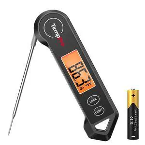 TP19H Waterproof Digital Meat Thermometer with Ambidextrous Backlit and Motion Sensing Cooking Food Thermometer for BBQ Grill Smoker Oil Fry Candy Thermometer (Previously ThermoPro) TP19H Waterproof Digital Meat Thermometer with Ambidextrous Backlit and Motion Sensing Cooking Food Thermometer for BBQ Grill Smoker Oil Fry Candy Thermometer (Previously ThermoPro)