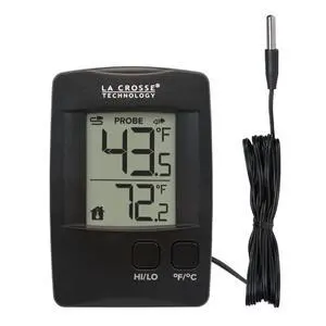 314-1410 Battery Operated Digital Thermometer with Wired Probe 314-1410 Battery Operated Digital Thermometer with Wired Probe