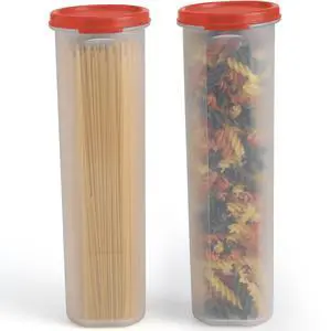 Tall Clear Spaghetti Pasta Container Storage With Lid-2 Pk.Multi-Purpose Kitchen Pantry Organization And Food Storage For Noodles Beans Straws - Airtight Leakproof Spaghetti Keeper BPA Free 37 oz. Tall Clear Spaghetti Pasta Container Storage With Lid-2 Pk.Multi-Purpose Kitchen Pantry Organization And Food Storage For Noodles Beans Straws - Airtight Leakproof Spaghetti Keeper BPA Free 37 oz.
