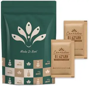 62% RH,8 Gram (10 pcs) Two-Way Humidity Control Packs, Kraft Paper Wrapped Moisture Balancer for Airtight Jars, Storage Bags & Containers 62% RH,8 Gram (10 pcs) Two-Way Humidity Control Packs, Kraft Paper Wrapped Moisture Balancer for Airtight Jars, Storage Bags & Containers