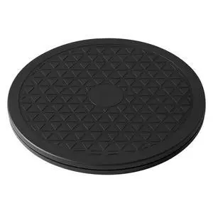 8 Inch Lazy Susan Turntable Heavy Duty Rotating Platform Smooth 360 Swivel for Tabletop, Monitor, Crafts, and TV - Black 8 Inch Lazy Susan Turntable Heavy Duty Rotating Platform Smooth 360 Swivel for Tabletop, Monitor, Crafts, and TV - Black
