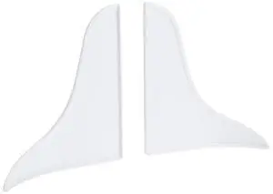 M 6086 Bath Tub Splash Guard, 9 in. x 10-3/4 in., Plastic, White M 6086 Bath Tub Splash Guard, 9 in. x 10-3/4 in., Plastic, White