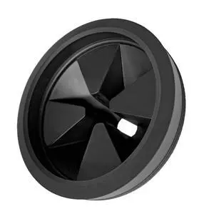 3 1/8 Inch Garbage Disposal Sink Baffle Splash Guard, Quiet Collar, Black Rubber, Perfect Fit for Insinkerator, Moen, Waste King, GE Disposer 3 1/8 Inch Garbage Disposal Sink Baffle Splash Guard, Quiet Collar, Black Rubber, Perfect Fit for Insinkerator, Moen, Waste King, GE Disposer