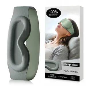 100% Blackout Weighted Sleep Mask: 3D Contoured Eye Mask with Full Coverage for Lash Extension - Soft Memory Foam,Adjustable Size - Eye Cover for Airplane Travel Essential,Meditation Blindfold 100% Blackout Weighted Sleep Mask: 3D Contoured Eye Mask with Full Coverage for Lash Extension - Soft Memory Foam,Adjustable Size - Eye Cover for Airplane Travel Essential,Meditation Blindfold