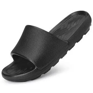 Slides for Men Shower Shoes Bathroom Slippers Non-slip Sandals Flip-flops for College Dorm Pool Home Beach Camping Gym Coach Bedroom Travel (Black 44-45) Slides for Men Shower Shoes Bathroom Slippers Non-slip Sandals Flip-flops for College Dorm Pool Home Beach Camping Gym Coach Bedroom Travel (Black 44-45)