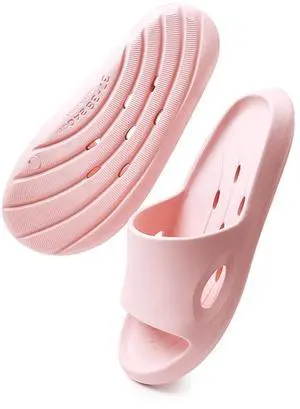 Shower Shoes Quick-Dry Non-Slip Bathroom Slippers for Men & Women,Quick-Dry Non-Slip, Home Slides Dorms, Gym, Pool, Spa, Camping, Beach Pink Size 250mm Shower Shoes Quick-Dry Non-Slip Bathroom Slippers for Men & Women,Quick-Dry Non-Slip, Home Slides Dorms, Gym, Pool, Spa, Camping, Beach Pink Size 250mm
