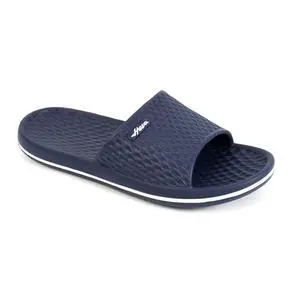 Men's Shower Slides, Lightweight EVA Slippers, Navy/MB, 11 Men's Shower Slides, Lightweight EVA Slippers, Navy/MB, 11