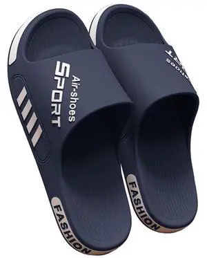 Men's Slides Sandals For Shower Bathroom Pool Beach, Non Slip Soft Comfort Eva Anti-Slip Slippers Home Shoes For Size 5-11.5 Men Men's Slides Sandals For Shower Bathroom Pool Beach, Non Slip Soft Comfort Eva Anti-Slip Slippers Home Shoes For Size 5-11.5 Men