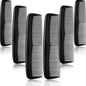 12 Pieces Hair Combs Set Pocket Plastic Fine Tooth Dressing Comb for Women and Men, Peines Para Cabello(Black) 12 Pieces Hair Combs Set Pocket Plastic Fine Tooth Dressing Comb for Women and Men, Peines Para Cabello(Black)