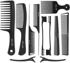 Professional Combs Set for Natural Black Curly Hair for Ladies Professional Combs Set for Natural Black Curly Hair for Ladies