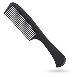 Large Detangling Comb With Professional Handle - Carbon Fiber, Cutting, Hairdressing, Styling, Round Tooth, Barber, Travel Hair Comb for Men and Women Large Detangling Comb With Professional Handle - Carbon Fiber, Cutting, Hairdressing, Styling, Round Tooth, Barber, Travel Hair Comb for Men and Women