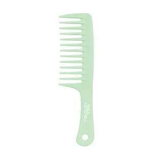 Detangler Comb, Wide Tooth Comb Detangles Wet or Dry Hair, Seafoam Green Detangler Comb, Wide Tooth Comb Detangles Wet or Dry Hair, Seafoam Green