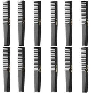 Cleopatra 420 7" Flat Square Back Barber Hair Comb (12 Pack) Cleopatra 420 7" Flat Square Back Barber Hair Comb (12 Pack)