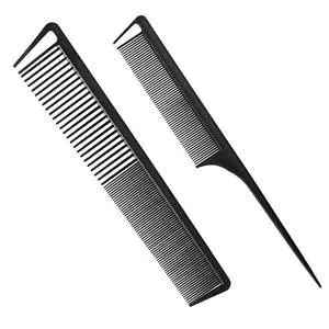 2-Pack Professional Black Teasing Comb 2-Pack Professional Black Teasing Comb