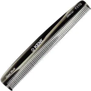 F3T Black Graphite Fine Tooth Comb - Hair Parting and Straightening Comb for Men's & Women's Dandruff Remover, Saw Cut and Hand Polished Made in England F3T Black Graphite Fine Tooth Comb - Hair Parting and Straightening Comb for Men's & Women's Dandruff Remover, Saw Cut and Hand Polished Made in England