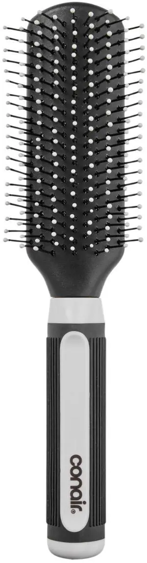 Salon Results Detangling Hairbrush - For Men and Women, All Hair Types with Nylon Bristles Salon Results Detangling Hairbrush - For Men and Women, All Hair Types with Nylon Bristles