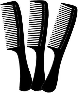Wide Tooth Comb 8.5 in (3 Pack) Large Detangling Paddle Comb with Round Handle for Wet or Dry Hair, Thick, Curly, Wavy & Long Hair Wide Tooth Comb 8.5 in (3 Pack) Large Detangling Paddle Comb with Round Handle for Wet or Dry Hair, Thick, Curly, Wavy & Long Hair