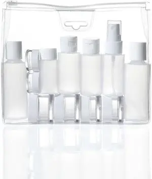 Travel Sized Toiletries, TSA Approved Travel Bottles, Travel Sized Bottles by Travel Smart, 13 Piece Set Travel Sized Toiletries, TSA Approved Travel Bottles, Travel Sized Bottles by Travel Smart, 13 Piece Set