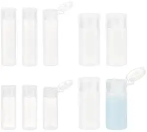 10Pcs 12ml/18ml/30ml Travel Bottles Plastic Toiletry Bottles Flip Cap Squeeze Sample Bottle Containers for Makeup Lotion Emulsion Foundation Shampoo Packing 10Pcs 12ml/18ml/30ml Travel Bottles Plastic Toiletry Bottles Flip Cap Squeeze Sample Bottle Containers for Makeup Lotion Emulsion Foundation Shampoo Packing