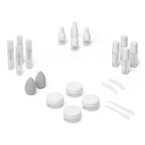 Mini Makeup Containers for Travel, Depotting Makeup Containers, Empty Cosmetic Containers, Sample Jars, Mini Make up Bottles, Refillable Cosmetic Containers, Extra Small Travel Containers Mini Makeup Containers for Travel, Depotting Makeup Containers, Empty Cosmetic Containers, Sample Jars, Mini Make up Bottles, Refillable Cosmetic Containers, Extra Small Travel Containers