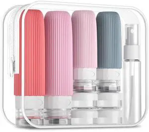16 Pack Travel Bottles Set, TSA Approved Leak Proof Silicone Squeezable Containers for Toiletries, Refillable Travel Accessories for Conditioner, Shampoo, Lotion & Body Wash Accessories 16 Pack Travel Bottles Set, TSA Approved Leak Proof Silicone Squeezable Containers for Toiletries, Refillable Travel Accessories for Conditioner, Shampoo, Lotion & Body Wash Accessories