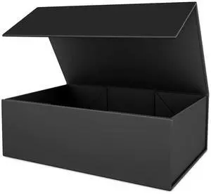 Black Gift Box 12" x 6" x 4" with Magnetic Closure Lid Gifts Boxe for Presents,Bridesmaid Gifts Boxes,Cute Box,Birthday Gift Boxe,Luxury for Gifts Packaging, Magnetic Gift Boxes for Wrapping Gifts Black Gift Box 12" x 6" x 4" with Magnetic Closure Lid Gifts Boxe for Presents,Bridesmaid Gifts Boxes,Cute Box,Birthday Gift Boxe,Luxury for Gifts Packaging, Magnetic Gift Boxes for Wrapping Gifts