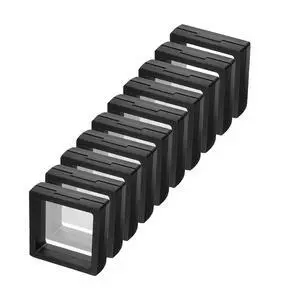 10 Pack Jewelry Gift Boxes 2.75 x 2.75 x 0.78 Inch Transparent Jewelry Box,Small Gift Boxes for Handmade Jewelry Earrings Necklaces Bracelets (Black and white) 10 Pack Jewelry Gift Boxes 2.75 x 2.75 x 0.78 Inch Transparent Jewelry Box,Small Gift Boxes for Handmade Jewelry Earrings Necklaces Bracelets (Black and white)