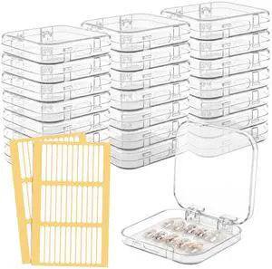 22 Pcs Clear Acrylic Press on Nail Box with 72 Pcs Adhesive Double Sided Tape, Fake Nail Storages Case, Transparent Nail Packaging Box for Storage DIY Nail Projects, Nail Display and Nail Salon 22 Pcs Clear Acrylic Press on Nail Box with 72 Pcs Adhesive Double Sided Tape, Fake Nail Storages Case, Transparent Nail Packaging Box for Storage DIY Nail Projects, Nail Display and Nail Salon