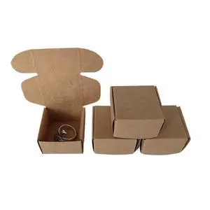 Small Kraft Gift Boxes, Brown Mini Cardboard Shipping Boxes Bulk 1.57" x 1.57", Square Necklace Earring Ring Storage Box Case for Jewelry Packaging (100 Pack) Small Kraft Gift Boxes, Brown Mini Cardboard Shipping Boxes Bulk 1.57" x 1.57", Square Necklace Earring Ring Storage Box Case for Jewelry Packaging (100 Pack)