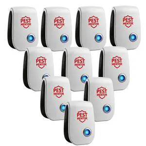 Pest Repellent Pest Control Repeller Ultrasonic 10 Pack Ultrasonic Mice Repellent for Insect, Roaches, Spiders, Bugs, Mosquitoes, Pest for House Garage RV Hotel Mouse Repellent Pest Device Pest Repellent Pest Control Repeller Ultrasonic 10 Pack Ultrasonic Mice Repellent for Insect, Roaches, Spiders, Bugs, Mosquitoes, Pest for House Garage RV Hotel Mouse Repellent Pest Device