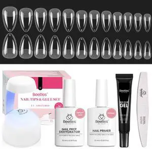 Nail Kit Short Almond, with Dehydrator and Primer Nail Kit Short Almond, with Dehydrator and Primer