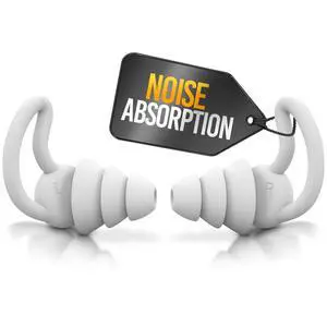 Reusable White Ear Plugs for Sleeping, Reduce 40 dB, Noise Canceling Reusable White Ear Plugs for Sleeping, Reduce 40 dB, Noise Canceling