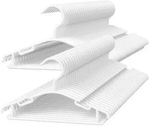 Baby Hangers 60Pack White Baby Clothes Hangers Bulk Kids Plastic Hangers Toddler/Infant Hangers for Closet Baby Hangers 60Pack White Baby Clothes Hangers Bulk Kids Plastic Hangers Toddler/Infant Hangers for Closet
