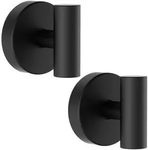 Suction Cup Hooks, Removable Shower Hooks for Inside Shower Towel Hooks for Bathroom Window Glass Mirror Tile, Bath Robe Looafh Hook for Hanging Waterproof & Rustproof, Black (2 Pack) Suction Cup Hooks, Removable Shower Hooks for Inside Shower Towel Hooks for Bathroom Window Glass Mirror Tile, Bath Robe Looafh Hook for Hanging Waterproof & Rustproof, Black (2 Pack)