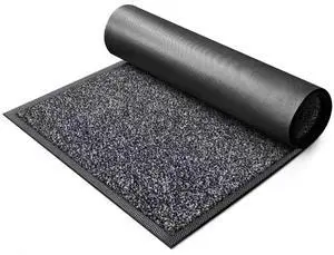 Super Absorbent Front Door Mat, 29.5" x 17", Non-Slip Washable Indoor Doormats, Low Profile Entryway Rug Outdoor, Dirt Resistant Welcome Mats for Front and Back Door Entrance, Grey Super Absorbent Front Door Mat, 29.5" x 17", Non-Slip Washable Indoor Doormats, Low Profile Entryway Rug Outdoor, Dirt Resistant Welcome Mats for Front and Back Door Entrance, Grey