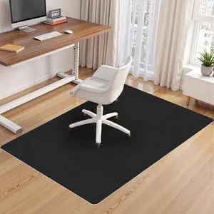 Office Chair Mat,Hardwood Floor Chair Mat Suitable for Hardwood and Tile Floors,Large Non-Slip Floor Protection Mat,Does Not Pill,Black(36"x48") Office Chair Mat,Hardwood Floor Chair Mat Suitable for Hardwood and Tile Floors,Large Non-Slip Floor Protection Mat,Does Not Pill,Black(36"x48")