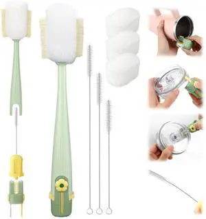 5 in 1 Bottle Cleaning Brush Set,Multifunctional,7 Pcs 5 in 1 Bottle Cleaning Brush Set,Multifunctional,7 Pcs