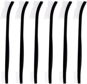 10pcs Double Ended Plastic Cleaning Brushes, Multifunctional Small Gap Detail Cleaning Brush Mini Scruber Cleaner Tool Set for Kitchen Chains Jewelry Small Objects 10pcs Double Ended Plastic Cleaning Brushes, Multifunctional Small Gap Detail Cleaning Brush Mini Scruber Cleaner Tool Set for Kitchen Chains Jewelry Small Objects