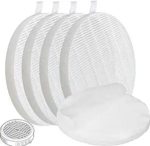 4+40 Nail Dust Collector Filter Replacement Kit Compatible with Melody Susie HPro & SProR, 4 HEPA Filters + 40 Washable Pre-Filters, 99%+ Fine Dust Filtration 4+40 Nail Dust Collector Filter Replacement Kit Compatible with Melody Susie HPro & SProR, 4 HEPA Filters + 40 Washable Pre-Filters, 99%+ Fine Dust Filtration