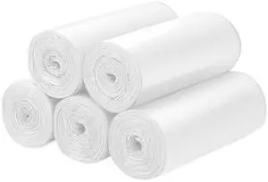Compost Bags 13 Gallon, 50 Count Biodegradable Compostable Tall Kitchen Can Liners, Thick Unscented Tear & Leak Proof Plant-Based Garbage Bags for Food Waste, Bathroom & Garden, white Compost Bags 13 Gallon, 50 Count Biodegradable Compostable Tall Kitchen Can Liners, Thick Unscented Tear & Leak Proof Plant-Based Garbage Bags for Food Waste, Bathroom & Garden, white