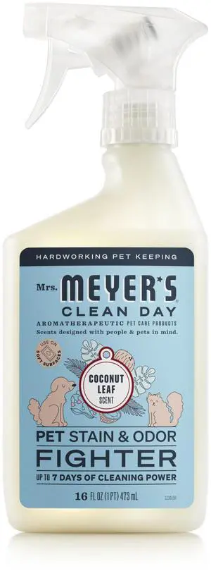 CLEAN DAY Pet Stain & Odor Fighter, Coconut Leaf Scent, 16oz CLEAN DAY Pet Stain & Odor Fighter, Coconut Leaf Scent, 16oz