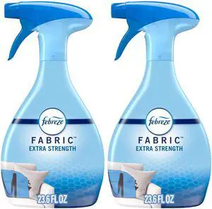 Fabric Spray Air Freshener, Odor-Fighting Fabric Refresher, Sneaker Balls Alternative, Couch Cleaner, Linen Spray, Multi-Use, Extra Strength Scent, 23.6 fl oz (Pack of 2) Fabric Spray Air Freshener, Odor-Fighting Fabric Refresher, Sneaker Balls Alternative, Couch Cleaner, Linen Spray, Multi-Use, Extra Strength Scent, 23.6 fl oz (Pack of 2)