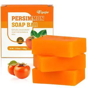 3 PCS Persimmon Soap Bar for Old People Smell, Remove Bad Body Odor 3 PCS Persimmon Soap Bar for Old People Smell, Remove Bad Body Odor