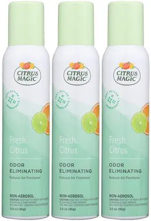 Air Freshener Spray, Fresh Citrus, 3 Ounce, Pack of 3 Air Freshener Spray, Fresh Citrus, 3 Ounce, Pack of 3