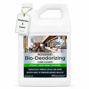 Restaurant Bio-Deodorizing Floor Cleaner - Heavy Duty Commercial Concentrated Enzyme Degreaser and Odor Eliminator for Mopping Tile, Laminate, Hardwood & More Restaurant Bio-Deodorizing Floor Cleaner - Heavy Duty Commercial Concentrated Enzyme Degreaser and Odor Eliminator for Mopping Tile, Laminate, Hardwood & More